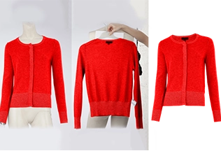 Use ghost mannequin edits in NYC to remove mannequins, create a 3D hollow look for clothing images