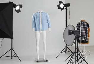 Hollow man effect removes all the mannequin parts for distraction-free garment displays in Virginia