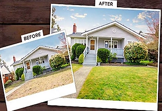 Professional real estate image editing to enhance property photos with clarity, lighting, and detail.